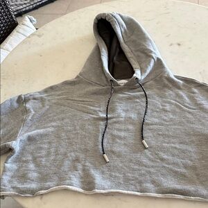Gray Kooples Sport Hoodie